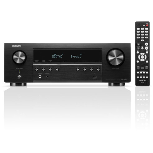 Denon AVC-S670H - Ampli Home Cinéma 5.2, 5x 135 W - Noir