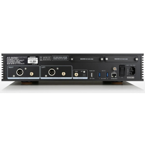 Aurender A15 - Streamer Convertisseur Audio - Noir ou Silver