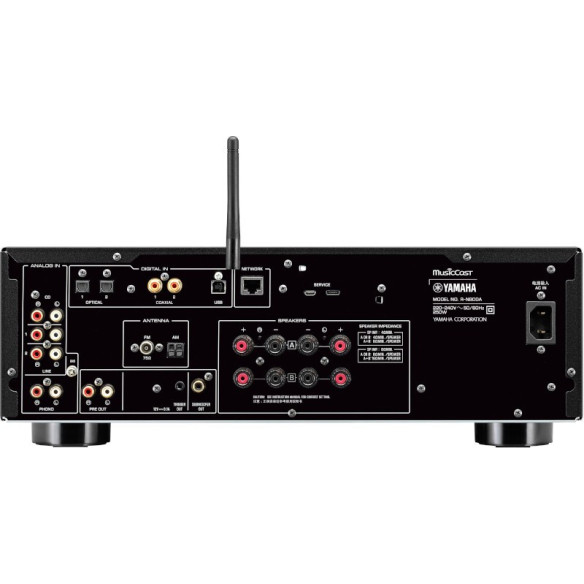 Yamaha R-N800A - Ampli Stéréo Réseau 2 x 140W - Noir ou Titane