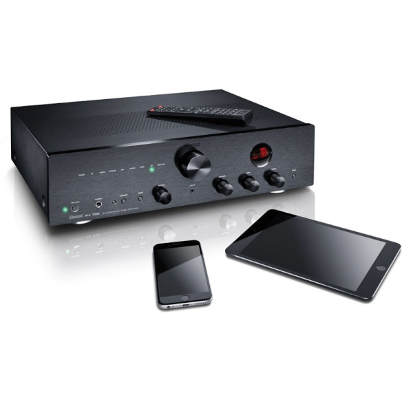 Magnat MA 700 - Ampli Stéréo Hybride 2x 70W - Noir