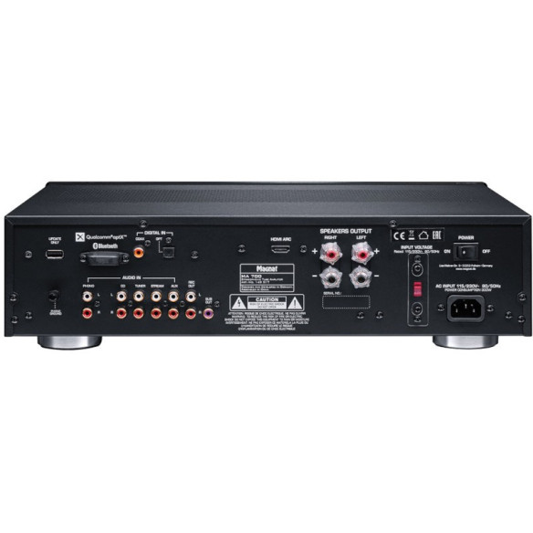 Magnat MA 700 - Ampli Stéréo Hybride 2x 70W - Noir