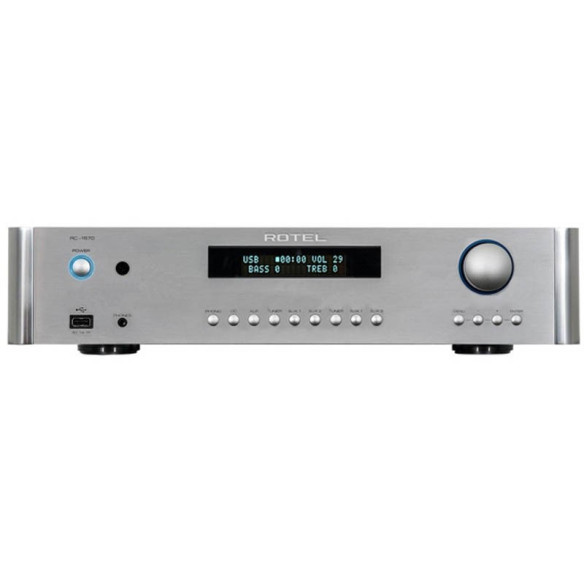 Rotel RC-1570 - Préamplificateur Stéréo avec DAC & Bluetooth Noir ou Silver