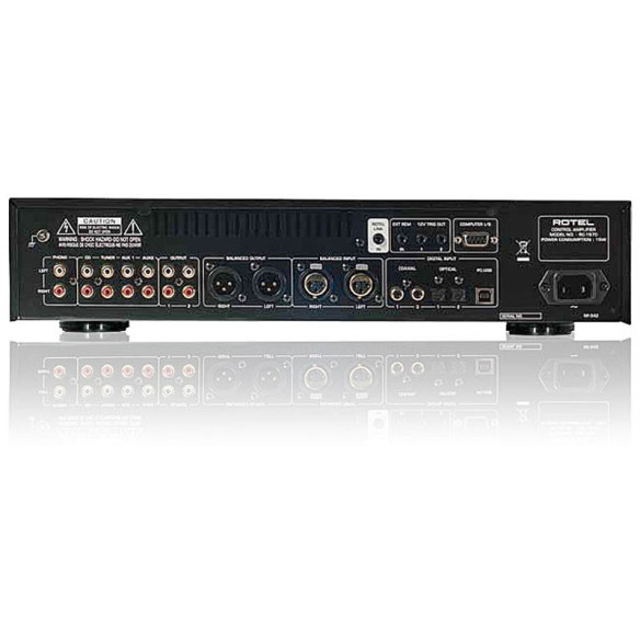 Rotel RC-1570 - Préamplificateur Stéréo avec DAC & Bluetooth Noir ou Silver