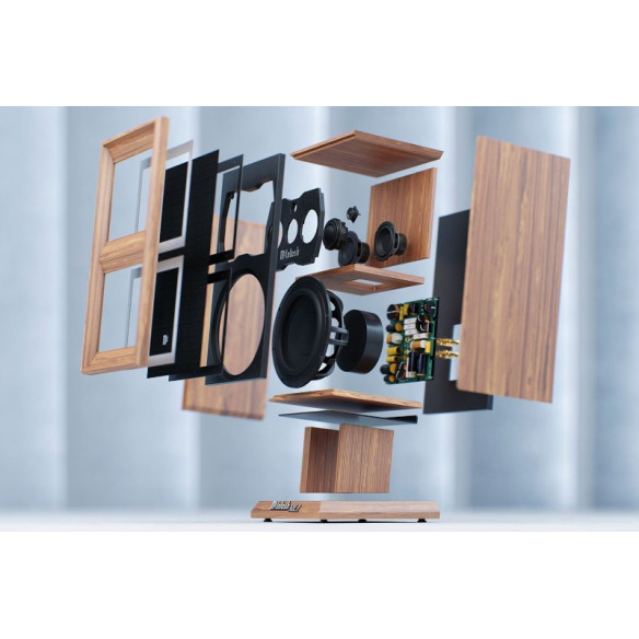 McIntosh ML1 MKII - Enceintes Vintage - Noyer
