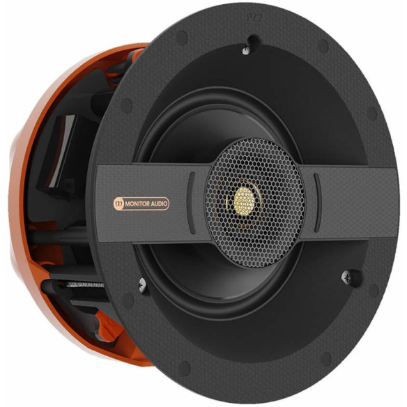 Monitor Audio C1S - Enceinte Encastrable Plafond - Cache Blanc