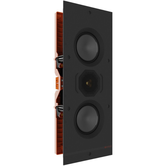 Monitor Audio W1M - Enceinte Encastrable - Cache Blanc