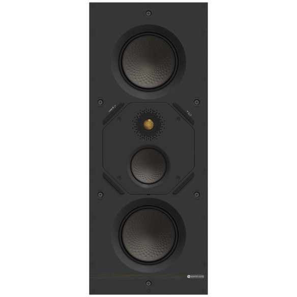 Monitor Audio W2M - Enceinte Encastrable - Cache Blanc