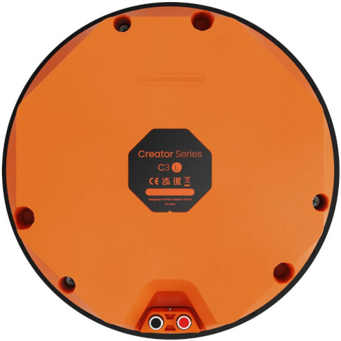 Monitor Audio C3L - Enceinte Encastrable Plafond - Cache Blanc