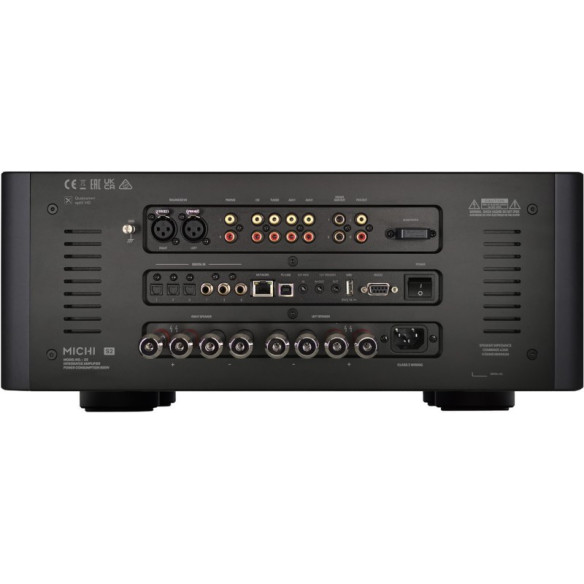 Michi X5 S2 Series 2 - Ampli Stéréo Roon Tested 2x 350W - Noir