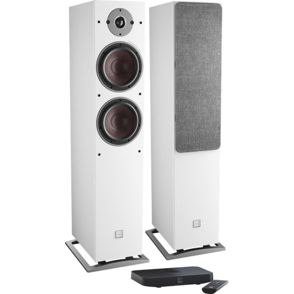 Dali Oberon 7C + Sound Hub Compact - Chaine Stéréo Sans Fil - Noir, Blanc, Noyer ou Chêne