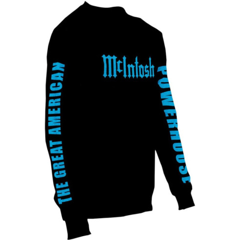 McIntosh The Great American Powerhouse - T-shirt à Manche Longue - Noir ou Blanc