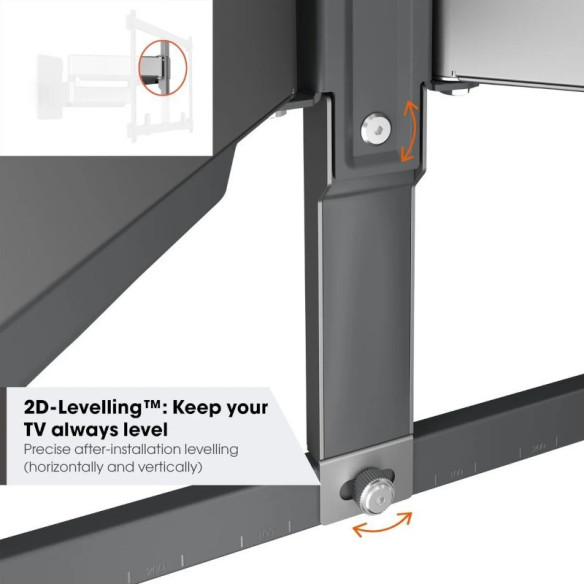 Vogel's TVM 5855 - Support TV - Noir