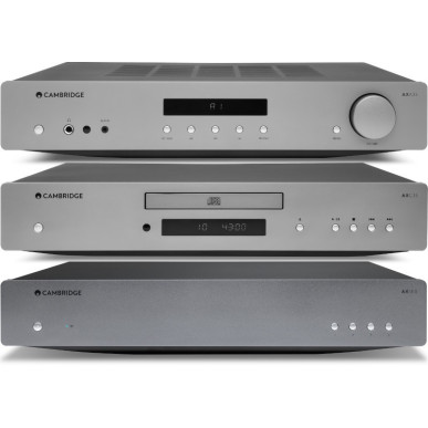Cambridge AXA35 + AXC35 + AXN10 - Ensemble Stéréo - Silver