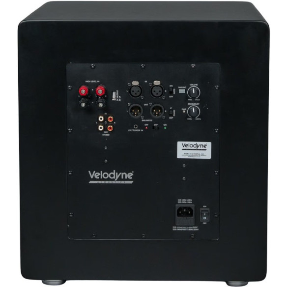 Velodyne VI-Q12 - Caisson de Basses HP de 30cm avec application smartphone