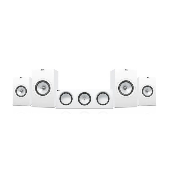 KEF Pack Q350 - Pack d'enceintes 5.0 compactes - Noir ou Blanc
