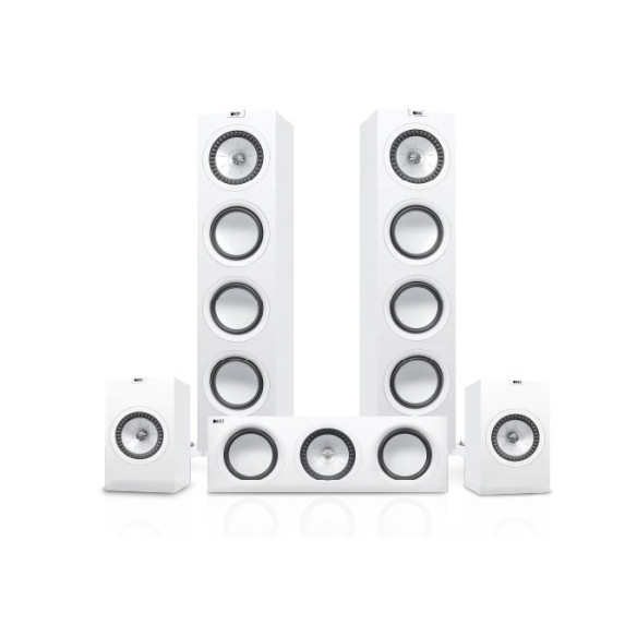 KEF Pack Q950 - Ensemble 5.0 Grand Spectacle - Noir ou Blanc