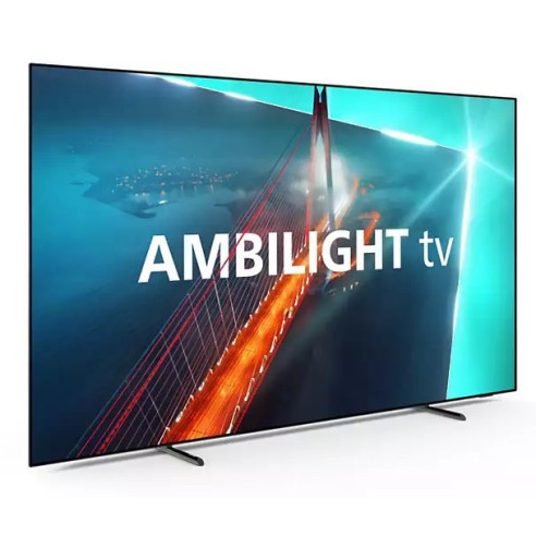 PHILIPS 65OLED808/12 + CLSN120BU - TV OLED 4K 164 cm - Livraison Gratuite