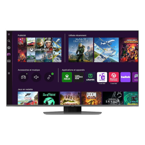 Samsung TQ50Q80C - TV QLED 4k - Silver