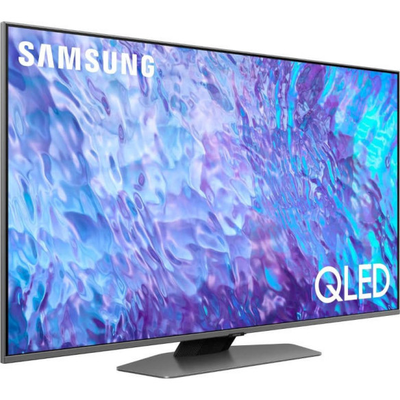Samsung TQ55Q80C - TV QLED 4k - Silver