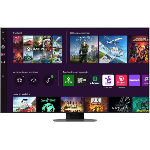 Samsung TQ85Q80C - TV QLED 4k - Silver