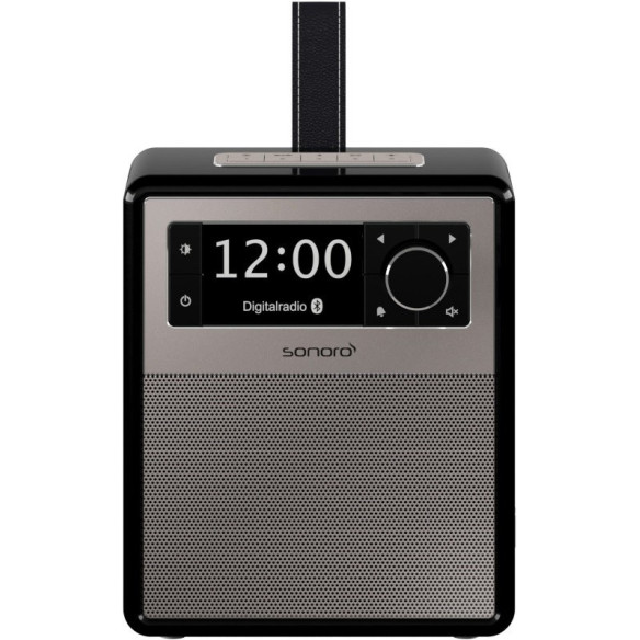 Sonoro Easy - Poste Radio FM/DAB+ avec option batterie - Laqué Noir, Blanc ou Rose