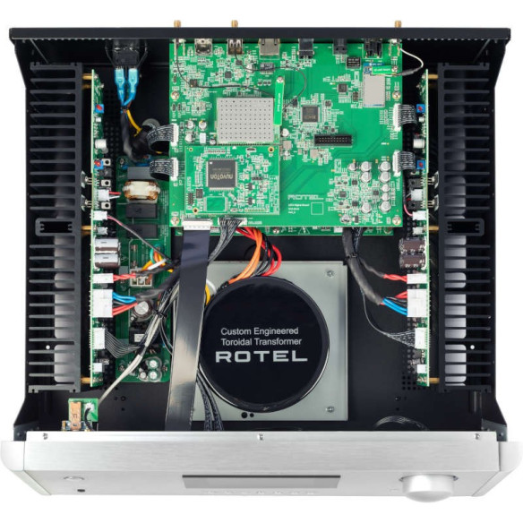 Rotel RAS-5000 - Ampli Stéréo Streamer Roon Ready 2x140W - Noir ou Silver