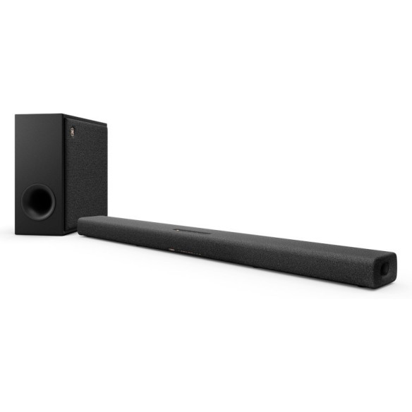 Yamaha SR-X50A - Barre de Son Dolby Atmos® Avec Caisson de Basses - Noir, Carbone ou Gris Clair