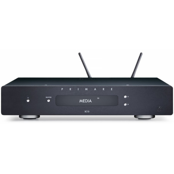 Primare SC15 Prisma MKII - Convertisseur Streamer Préampli Stéréo avec calibration - Noir ou Titane