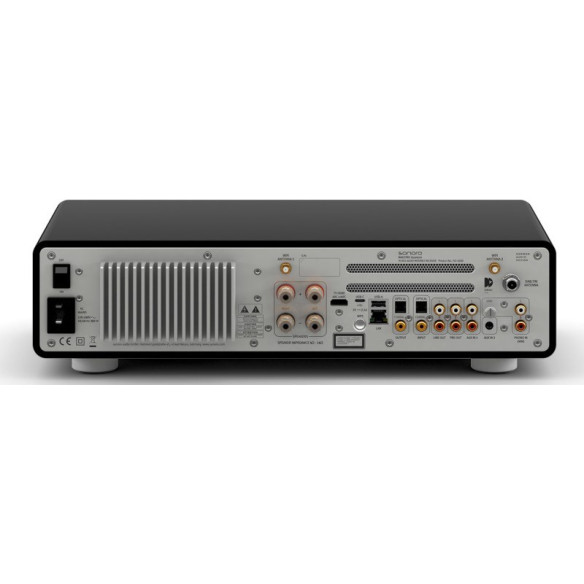 Sonoro Maestro Quantum - Ampli Stéréo DAC, Bluetooth, avec Lecteur CD 2x 110W - Noir, Noir Mat ou Blanc