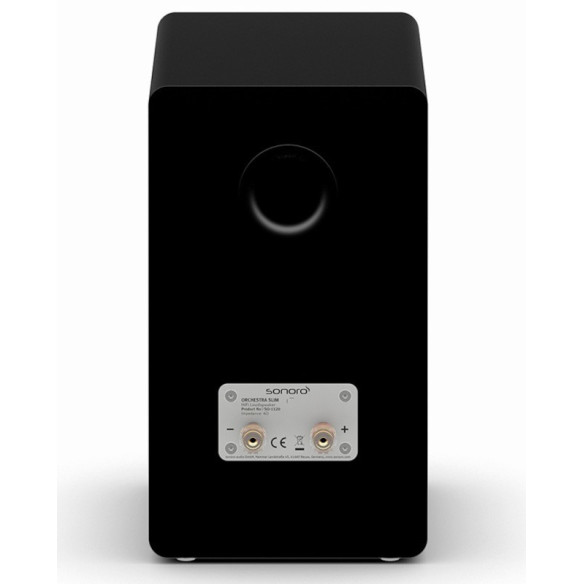 Sonoro Orchestra Slim - Enceintes Bibliothèques - Noir Mat ou Blanc Mat
