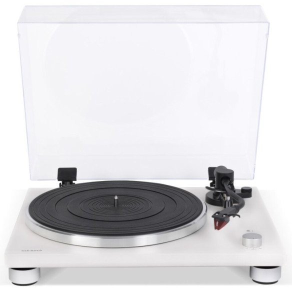 Sonoro Platinum - Platine Vinyle USB & Bluetooth - Blanc mat