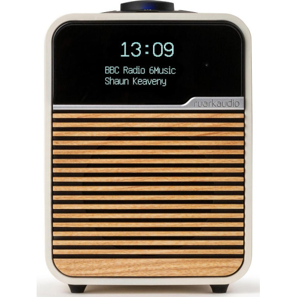 Ruark Audio R1 MK4 - Poste Radio FM/DAB+ Bluetooth & USB - Light Cream ou Espresso