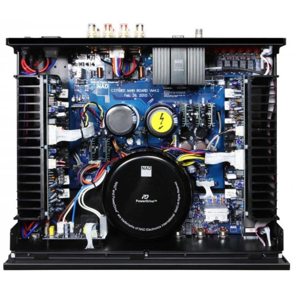 NAD C375BEE DAC - Amplificateur Stéréo avec DAC - Graphite