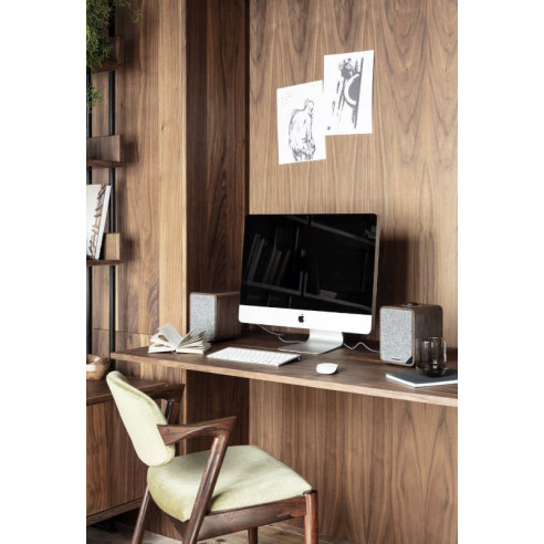 Ruark Audio MR1 MK2 - Enceintes Bibliothèques Actives Bluetooth - Walnut ou Soft Grey