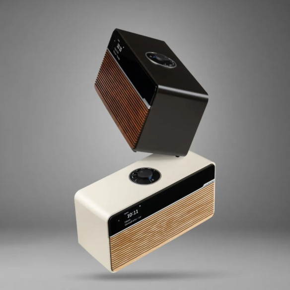 Ruark R2 MK4 - Poste Radio FM/DAB+ Streaming Bluetooth, Wifi & USB - Espresso ou Light Cream