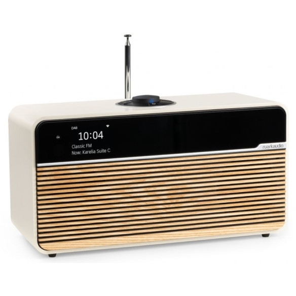 Ruark R2 MK4 - Poste Radio FM/DAB+ Streaming Bluetooth, Wifi & USB - Espresso ou Light Cream