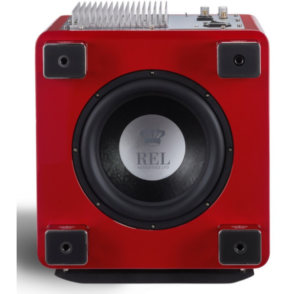 REL T/9x SE - Caisson de Basses Audiophile - Laqué Rouge, Jaune ou Orange