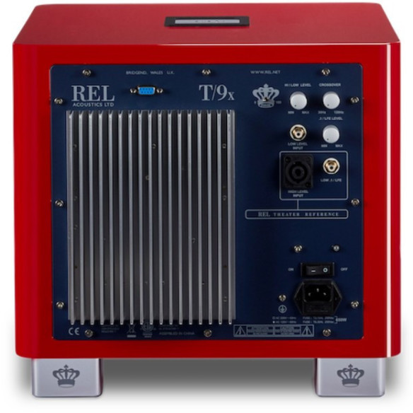 REL T/9x SE - Caisson de Basses Audiophile - Laqué Rouge, Jaune ou Orange
