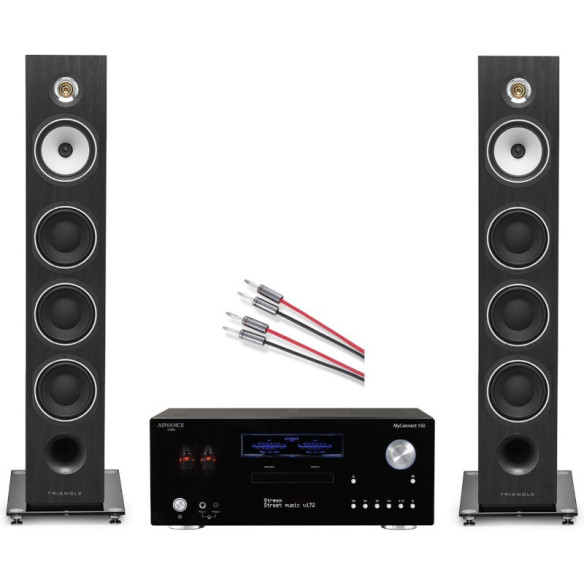 Triangle Esprit Australe EZ + Advance Paris MyConnect 150 + Triangle Symphonie 2x 3m - Chaîne Hifi Connecté