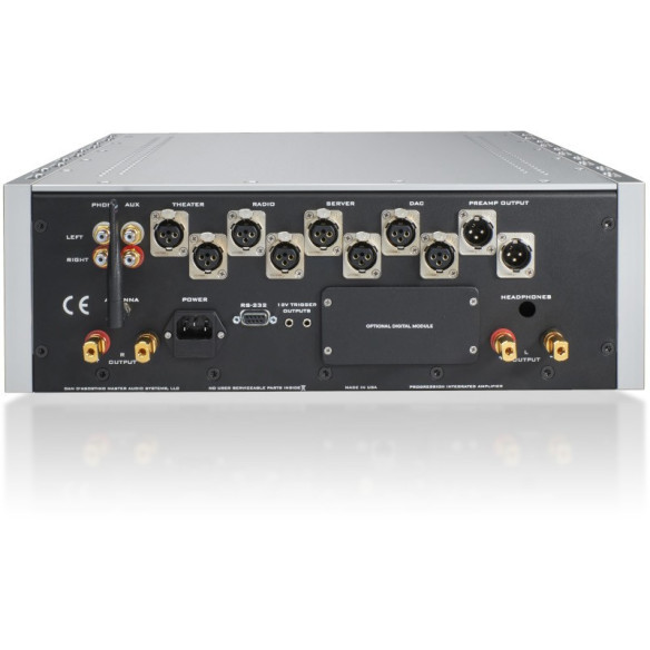 Dan d'Agostino Progression Integrated - Ampli Stéréo 2x 200W - Noir ou Silver