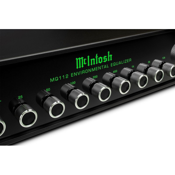 McIntosh MQ112 - Égaliseur 8 Bandes - Noir