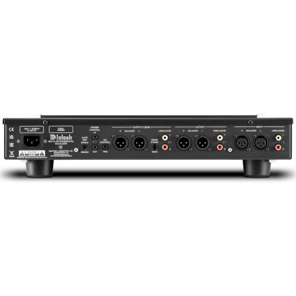 McIntosh MQ112 - Égaliseur 8 Bandes - Noir
