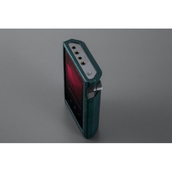 Astell & Kern Étui Kann Ultra - Protection Cuir Pour Kann Ultra - Noir et Marine