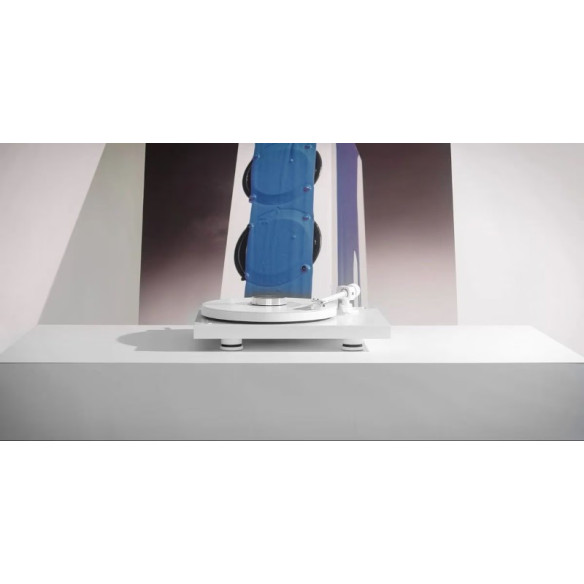 Pro-Ject Debut Pro White - Platine Vinyle Édition Limitée - Full White