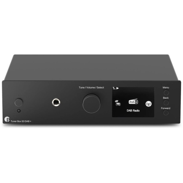 Pro-Ject Tuner Box S3 DAB+ - Tuner FM/DAB+ & Radios internet - Noir ou Silver