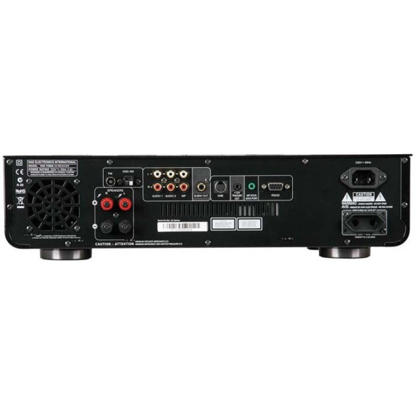 NAD Viso Three - Ampli-Tuner-CD Stéréo - Noir
