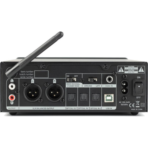 Tangent DAC II - Préampli DAC avec ESS Sabre - Noir