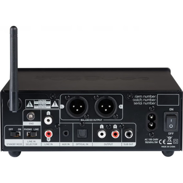 Tangent preAmp II - Préampli Stéréo - Noir