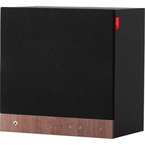 Tangent Spectrum Square - Enceinte bluetooth compatible meuble Ikea Kallax et Expedite avec grilles noires et grises