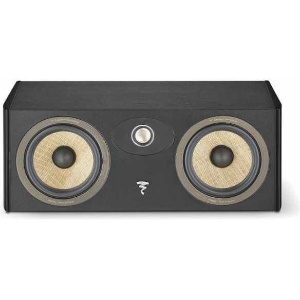 Focal Aria Evo X CC - Enceinte Centrale - Black High Gloss, Prime Walnut et Moss Green High Gloss